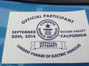 My husband's Nissan Leaf made history. It was among the 507 al-electric vehicles that set a new world record Saturday during an EV parade in Cupertino, California. But there were reminders that we have a long way to go before EV drivers are indeed the "new normal."